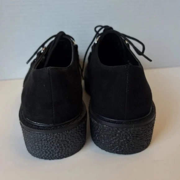 Mudd Black Platform Chunky Lace Up Women’s Shoes, Size 7.5 M - Picture 6 of 10